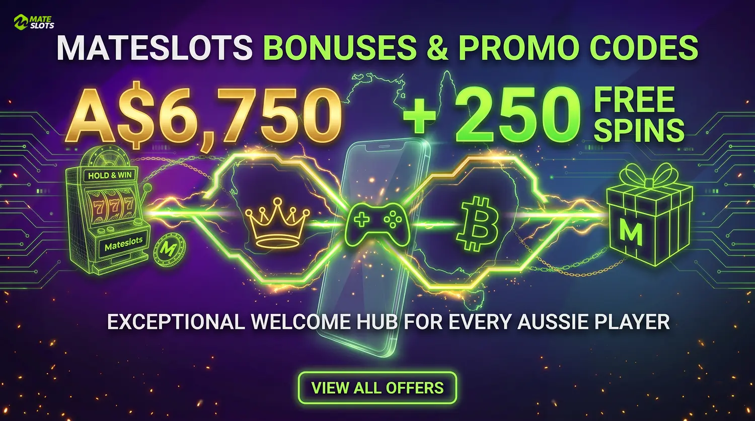 Mateslots bonuses with promo codes